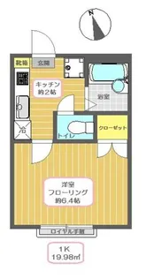 ブリリアント・アイ【1階】の間取り