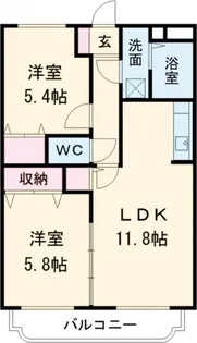 Y&Mグランメゾン【2階】の間取り