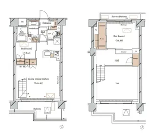 ブランシエスタ西馬込の間取り