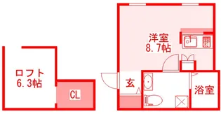 プリマガーデン穂の香弐番館【1階】の間取り