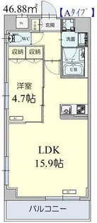 Sopra給田【1階】の間取り