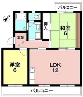 メルコE&R【3階】の間取り