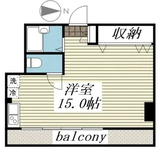メゾン・ド・ヴィレ 鷺沼【1階】の間取り