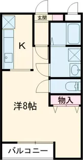 コパン・ド・サルテ【2階】の間取り