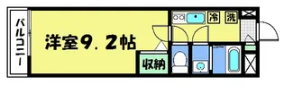 フラッティ千本今出川【2階】の間取り