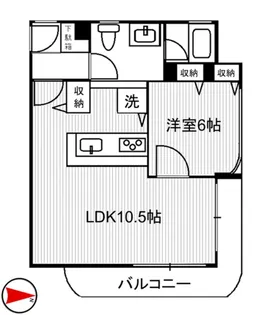 イグレコ48【3階】の間取り