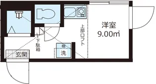 QUQURI北新宿【ククリ北新宿】の間取り