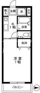 ヒルサイドハウス【2階】の間取り