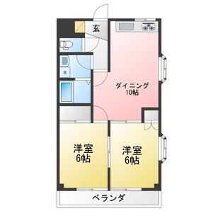 メゾフォルテ二俣川【3階】の間取り