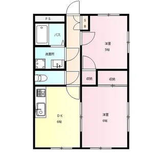 タカハシマンション【1階】の間取り