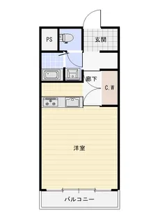 サンライズDIパル【3階】の間取り