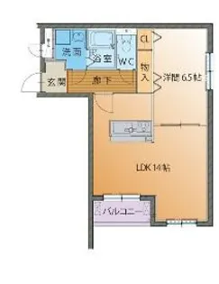 Prier Y【1階】の間取り