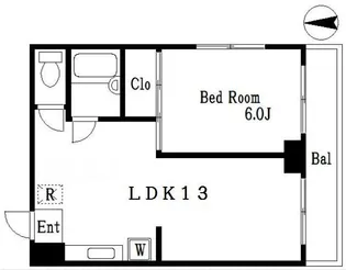 ホワイトアベニュー古谷【3階】の間取り