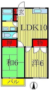 Nステージ逆井【2階】の間取り