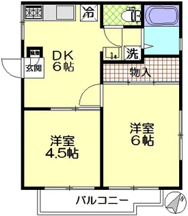 リープ・Tハイツ【2階】の間取り