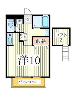 エクセル【2階】の間取り