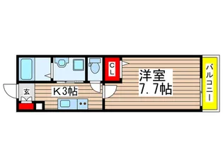 ガーデンヒルズ幕張本郷【1階】の間取り