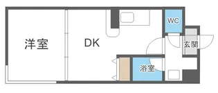 コートひばりが丘【1階】の間取り