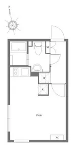 アレーロ西早稲田【3階】の間取り