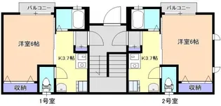 ライラック【1階】の間取り