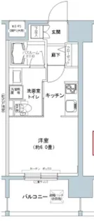 パークキューブ板橋本町【14階】の間取り