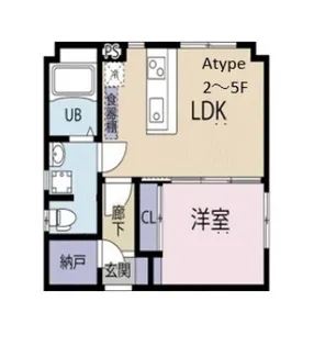 VARIE AKIBA Due【4階】の間取り