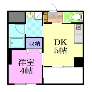 GoldenBell【1階】の間取り