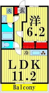 NEOグレイス綾瀬【3階】の間取り