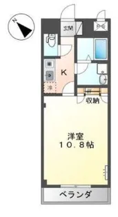 ソレアード【1階】の間取り