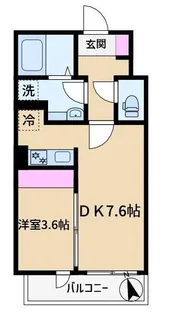 アローマ王子本町【3階】の間取り