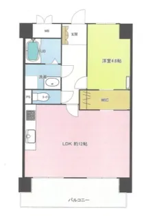 ファミール光町【3階】の間取り