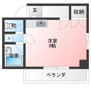 パークサイド秋【2階】の間取り
