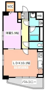 CONTRAIL【4階】の間取り