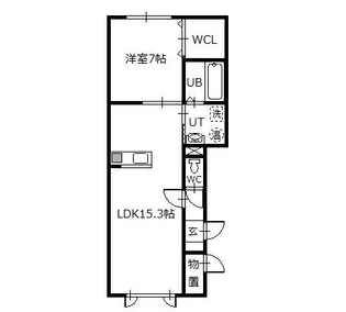 Peace35【1階】の間取り