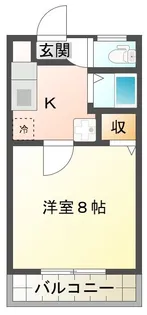 VULLUNO~ヴリューノ~【3階】の間取り