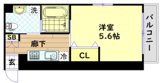 Rebis(レビス)【9階】の間取り