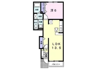 コージィ A【1階】の間取り