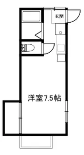 テラス佐々木【2階】の間取り