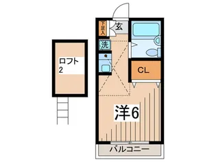 コンフォート中田【2階】の間取り