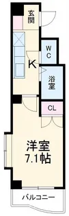 シティライフ本山【3階】の間取り