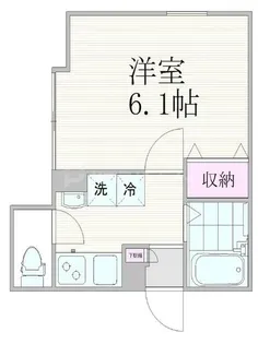 エスタシア南千住【4階】の間取り