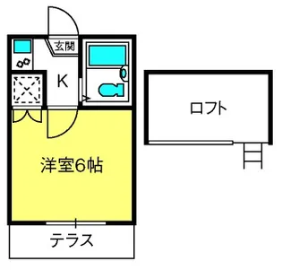 ソレイユ新座【2階】の間取り
