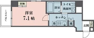 アムス四谷三丁目【4階】の間取り