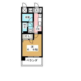 東桜コート【2階】の間取り