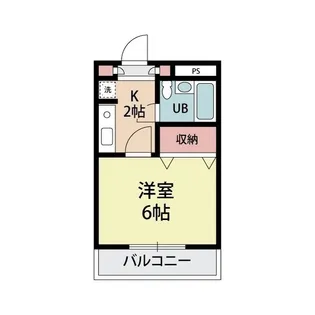KSハイツ北浦和【1階】の間取り