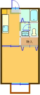 コーポ泉【2階】の間取り