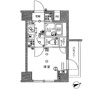 スカイコート亀戸中央公園【9階】の間取り