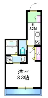 Ciel【3階】の間取り