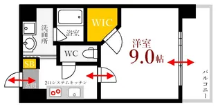 THE GARDEN PLACE HIJIYAMA【4階】の間取り