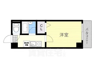 シティライフエステート難波南【11階】の間取り